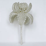 Couture Pearl Flower Statement Wedding Bouquet - Marie Livet