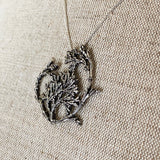 Evergreen Sterling Silver Medallion Necklace - Marie Livet