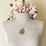 Evergreen Sterling Silver Medallion Necklace - Marie Livet