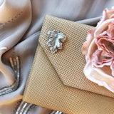 Flourish Sterling Silver Feathery Leaf Brooch Lapel Pin - Marie Livet
