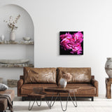 Fuchsia Peonies Original Studio Art Canvas Print - Canvas Wrap Wall Art - Designer Home Decor - Marie Livet
