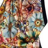 Meadow Floral Silk Twill Scarf - Marie Livet