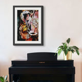 Original Digital Studio Art - The Beholder - Giclée Print - Marie Livet