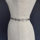 Rhodium Plated Prosperity Leaf Link Belt - Marie Livet
