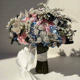 Elizabeth Pearl and Swarovski Crystal Couture Bridal Bouquet - Marie Livet