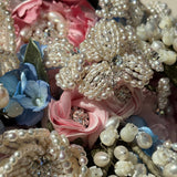 Elizabeth Pearl and Swarovski Crystal Couture Bridal Bouquet - Marie Livet