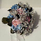 Elizabeth Pearl and Swarovski Crystal Couture Bridal Bouquet - Marie Livet