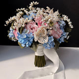 Elizabeth Pearl and Swarovski Crystal Couture Bridal Bouquet - Marie Livet