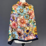 Meadow Floral Silk Twill Scarf - Marie Livet