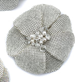 Starlight Couture Crystal Flower Pin Brooch - Marie Livet