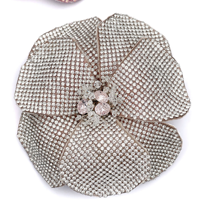 Starlight Couture Crystal Flower Pin Brooch - Marie Livet