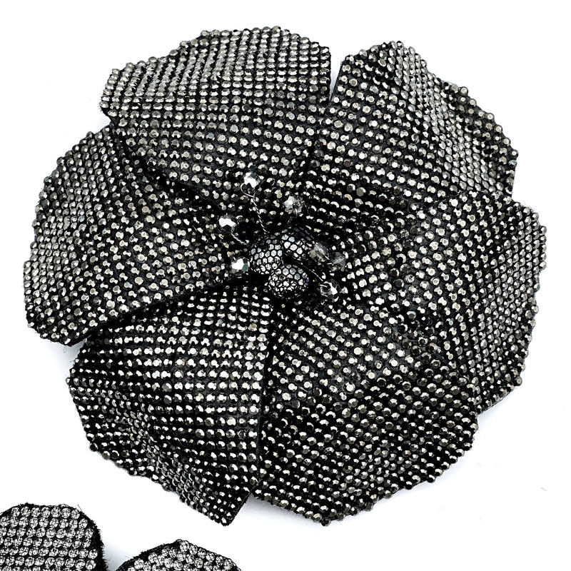 Starlight Couture Crystal Flower Pin Brooch - Marie Livet