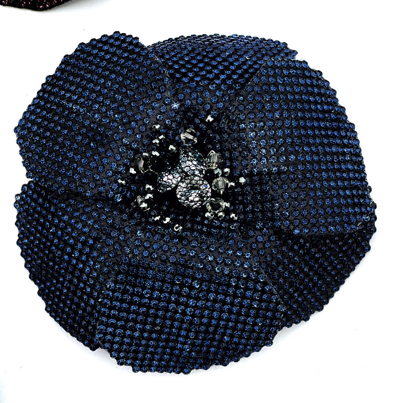 Starlight Couture Crystal Flower Pin Brooch - Marie Livet