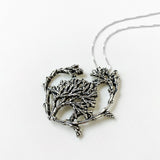 Evergreen Sterling Silver Medallion Necklace - Marie Livet