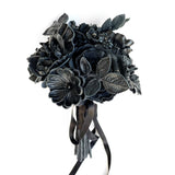 Maleficent Small Black Leather Bouquet - Marie Livet