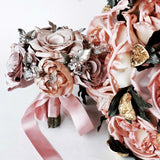 Mini Custom Silk Flower Girl Bouquet - Marie Livet