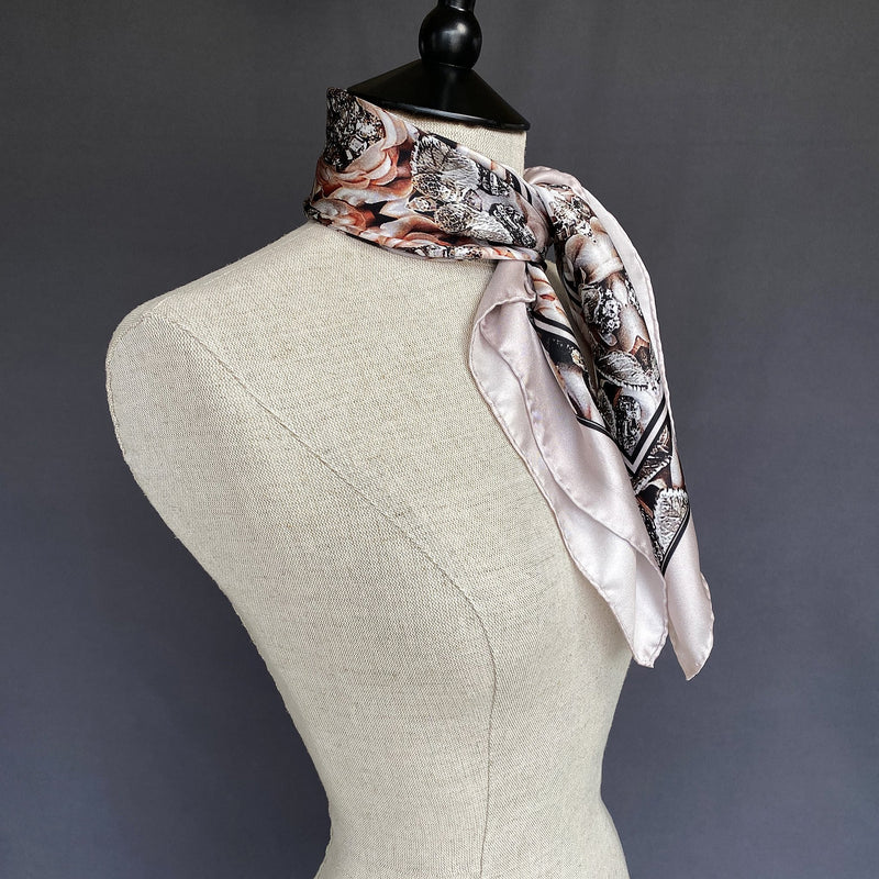 Small Grace French Pink Blush Scarf - Marie Livet