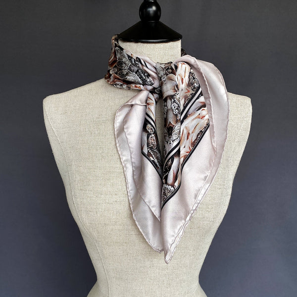 Small Grace French Pink Blush Scarf - Marie Livet