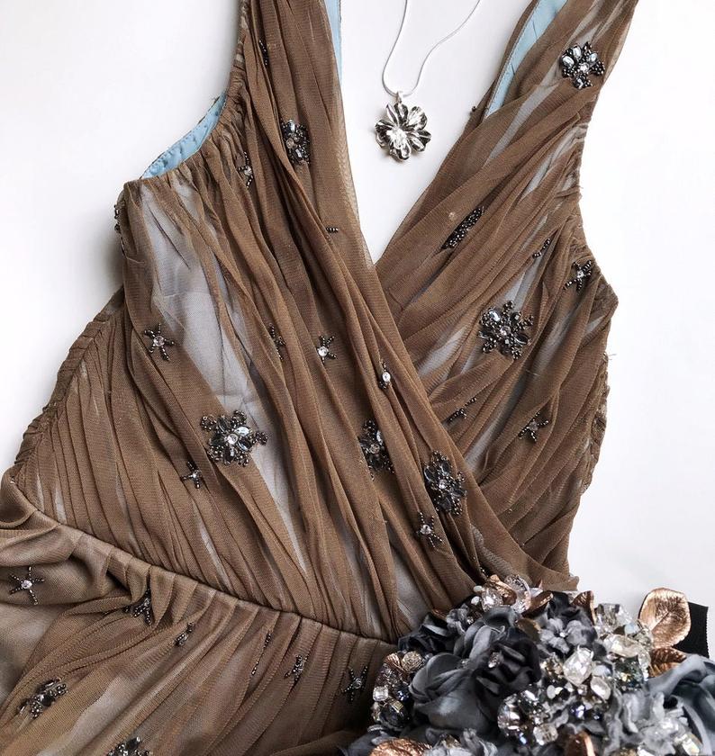 Visionary Bloom Sculpted Sterling Silver Flower Necklace - Marie Livet